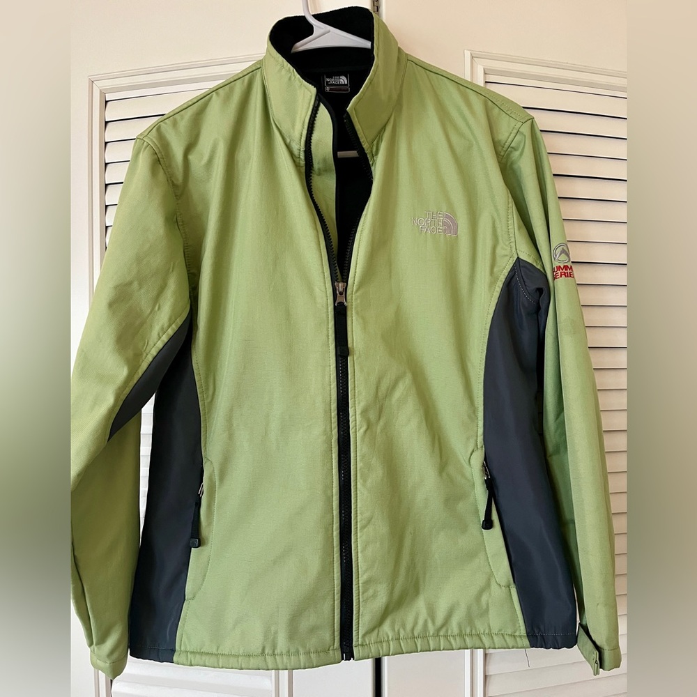 The North Face Green and Charcoal Performance Flight Series Jacket